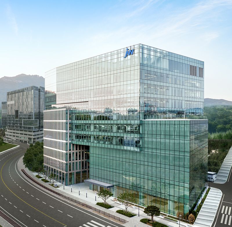 경기도 과천 JW사옥 전경. JW중외제약 제공