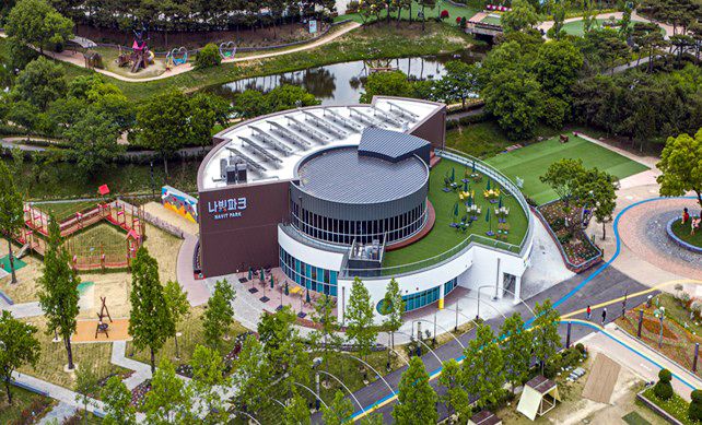 [함평=뉴시스] 전남광주통합특별시 함평엑스포공원 내 체험형 복합놀이시설 '나빛파크' 전경. (사진=함평군 전경) photo@newsis.com *재판매 및 DB 금지