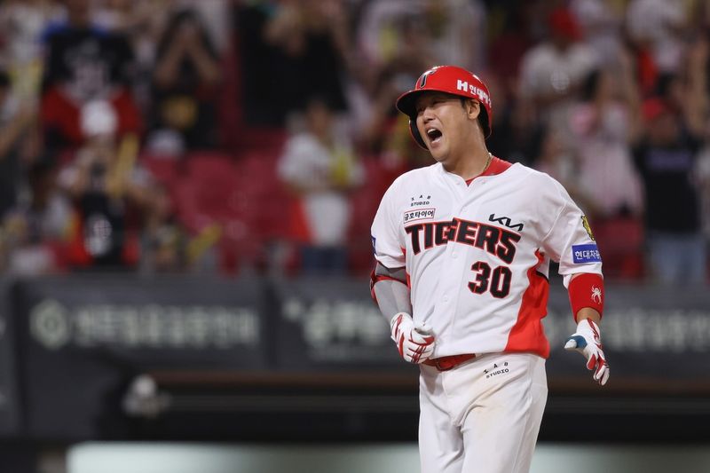 '김도영 34호포' 한화가 돕고 대포로 끝낸 KIA, 극적인 4위 탈환 [KBO 포커... - 뉴스 썸네일 이미지