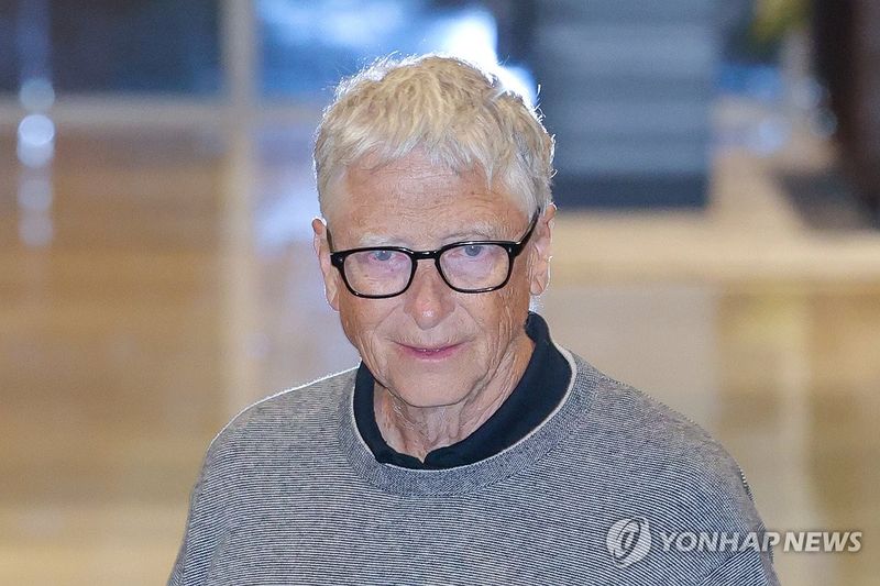 빌 게이츠, 1년 만에 방한 (출처=연합뉴스)