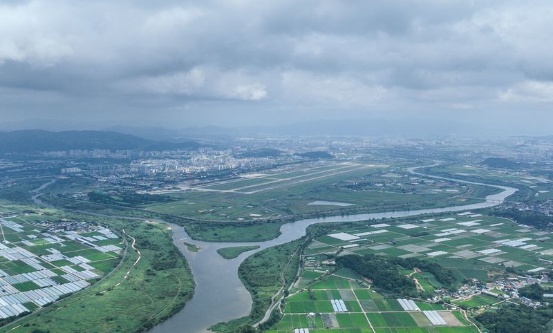 광주 군공항 반도체 클러스터 부지. 뉴스1