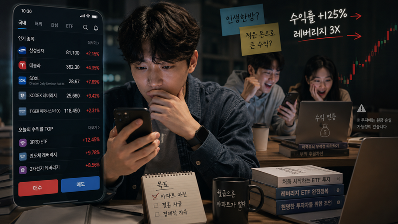 이미지 속 투자 종목은 가상입니다. 기사 이해를 돕기 위해 AI로 생성한 이미지.사진=챗GPT