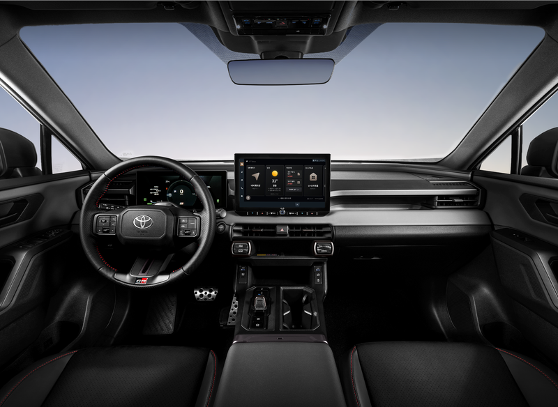 올 뉴 RAV4 PHEV GR_S 인테리어. 토요타코리아 제공.