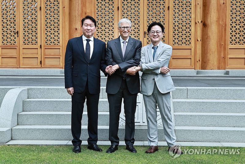 테라파워·SK이노베이션 간 SMR 공동사업 추진 조건 합의서 체결식 (출처=연합뉴스)
