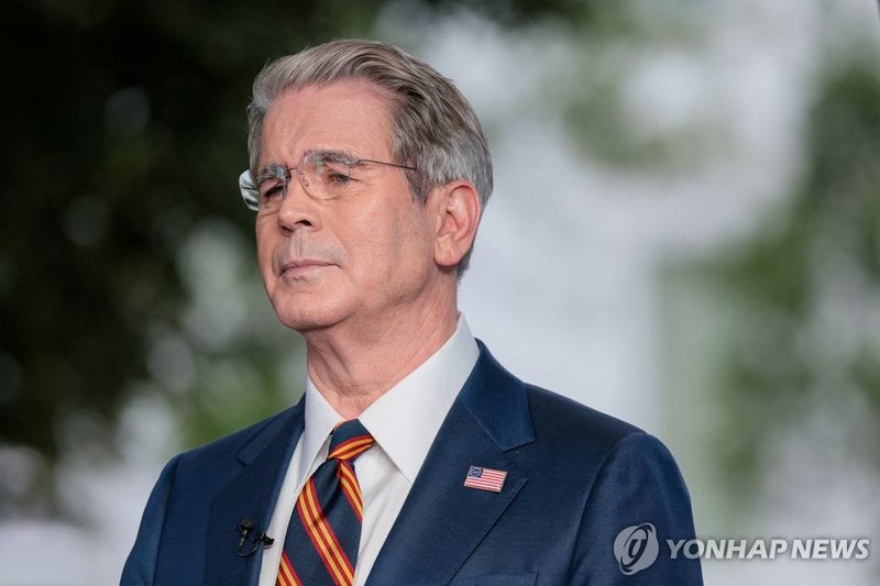 크콧 베선트 미국 재무장관.연합뉴