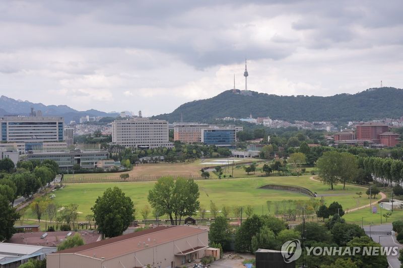 주택 공급 후보지로 거론되는 용산공원. 사진=연합뉴스