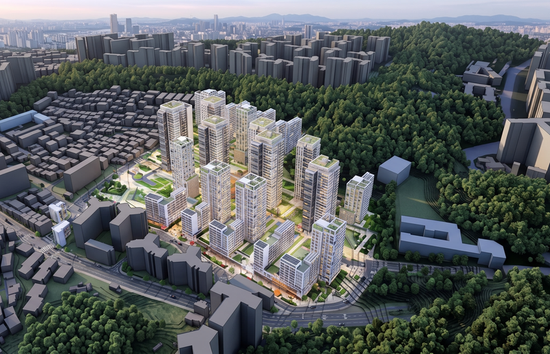 상도동 214 일대 신통기획 확정...국사봉 품은 1840가구 대단지로