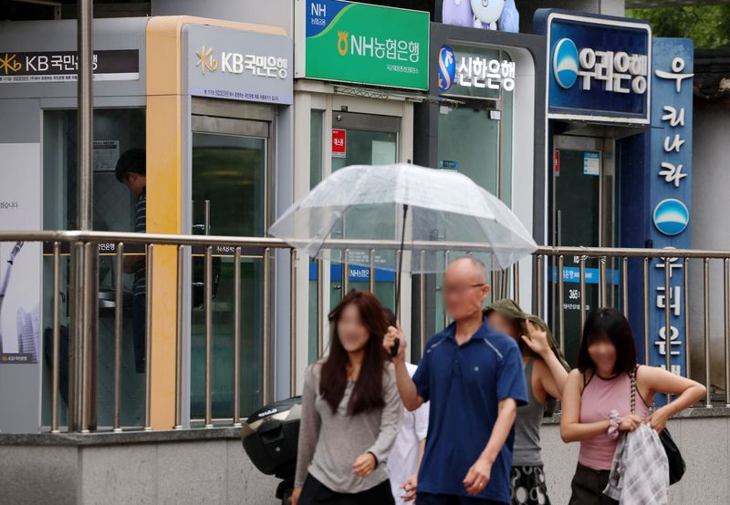 서울 시내 시중은행 ATM 기기 모습. 뉴시스