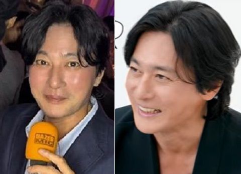 패션 매거진 데이즈드 코리아가 공개한 주류 브랜드 론칭 행사 영상 속 장동건(왼쪽)과 최근 유튜브 채널 '고소영' 영상에 출연한 장동건의 모습 /사진=데이즈드 코리아 인스타그램, 고소영 유튜브