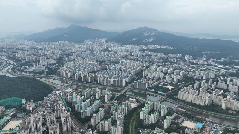 서울 노원구 아파트 단지 전경. 노원구 제공