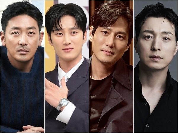 하정우, 안보현, 박해준, 정성일(왼쪽부터). 뉴스1