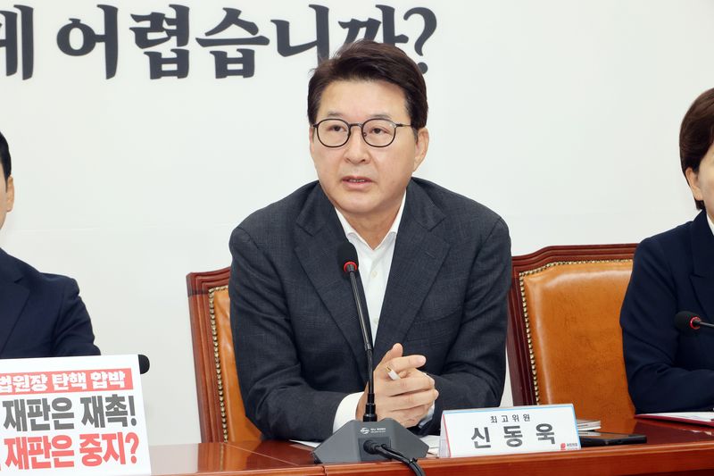 신동욱 국민의힘 최고위원이 20일 여의도 국회에서 열린 최고위원회의에서 발언을 하고있다. 사진=박범준 기자