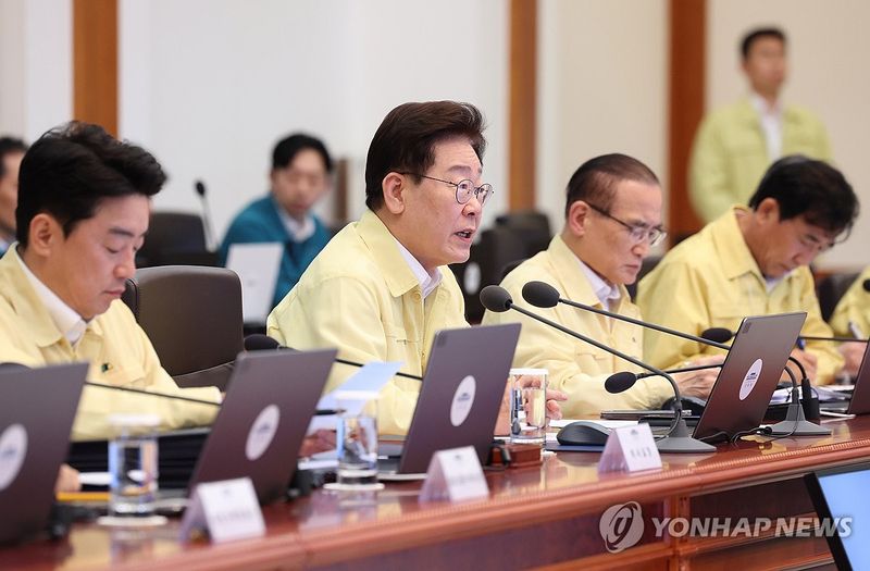 이재명 대통령, 수석보좌관회의 주재 (출처=연합뉴스)