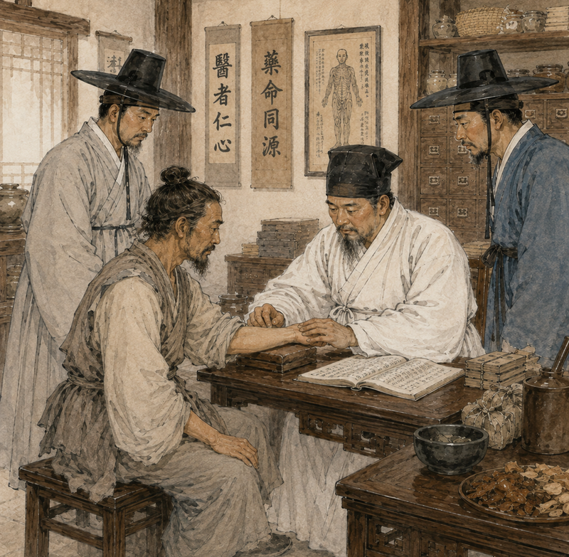 같은 증상이라도 사람에 따라 맞는 처방은 다르다. 누군가에게는 명약이 되는 처방도, 다른 이에게는 오히려 독이 될 수 있다. 따라서 증상과 체질에 따라서 주의해서 처방해야 한다. 챗GPT에 의한 AI생성 이미지.