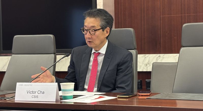 [워싱턴=뉴시스] 사진은 미국 내 한반도 전문가인 빅터 차 전략국제문제연구소(CSIS) 한국 석좌. 2026.08.21.