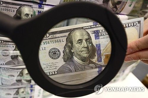 달러화. 연합뉴스