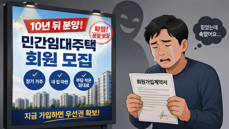 "10년 뒤 분양" 속여 회원모집…우회영업 시 징역 2년