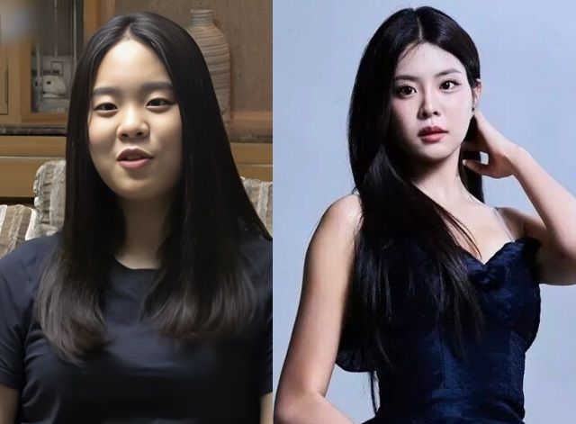 우지원의 딸 우서윤이 16살이던 2018년 tvN '둥지탈출3' 출연 모습(왼쪽), 현재 모습. 출처=tvN, 우서윤 SNS
