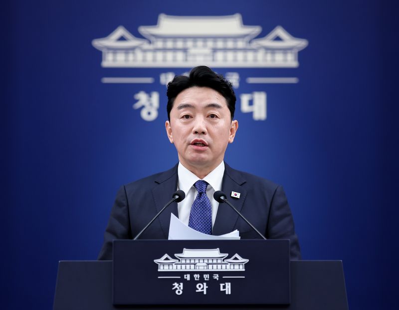 강훈식 대통령비서실장. 청와대통신사진기자단