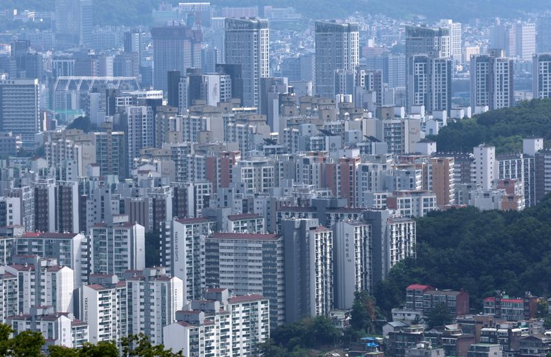 서울 시내 주택가 전경. 뉴시스