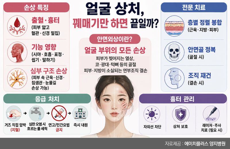 "작은 상처라더니"… 방치하면 흉터 남는 얼굴 부상 [헬스톡]