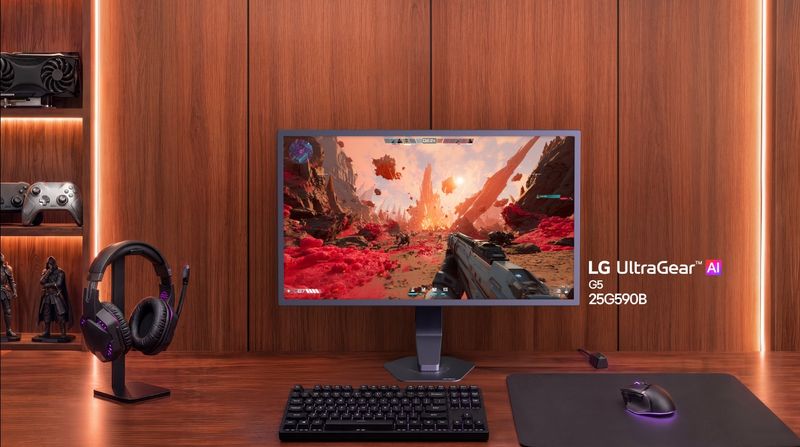 세계 최초로 1000Hz 초고주사율과 풀HD 해상도를 동시에 구현한 LG 울트라기어 게이밍 모니터 신제품. LG전자 제공