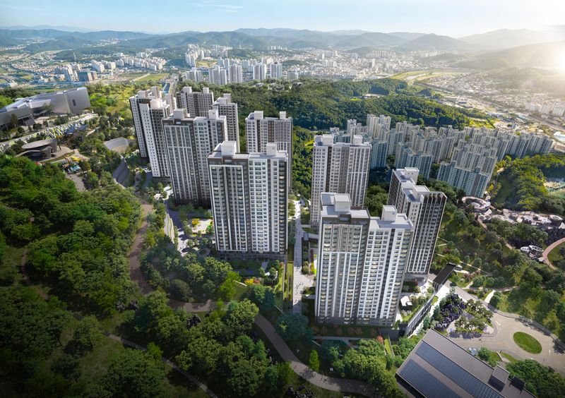 경기광주역 롯데캐슬 시그니처 2단지 조감도. 롯데건설 제공