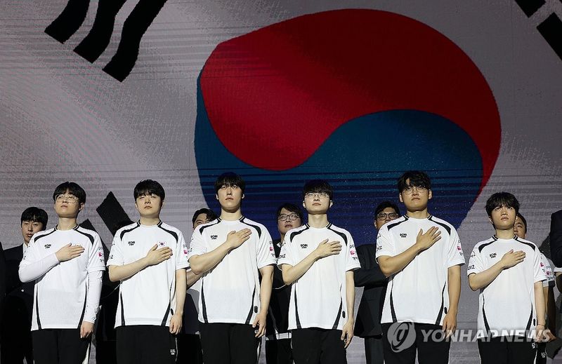아시안게임 e스포츠 국가대표 (출처=연합뉴스)