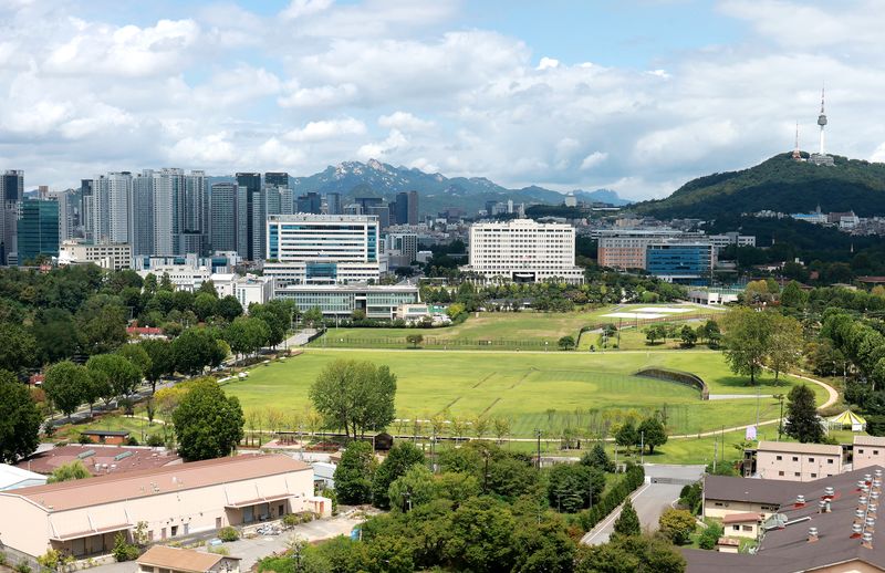 서울 용산구 용산공원의 모습이다. 뉴스1