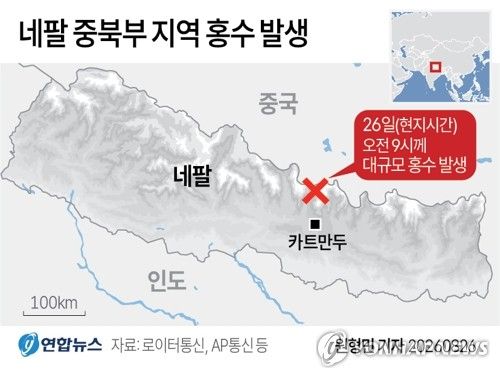 히말라야 대홍수 1300명 실종...원인은 지진 아닌 빙하 붕괴였다