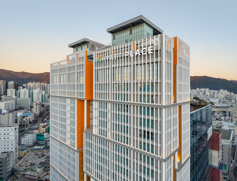 부산 연산동에 새로 문을 연 하얏트 플레이스 연산