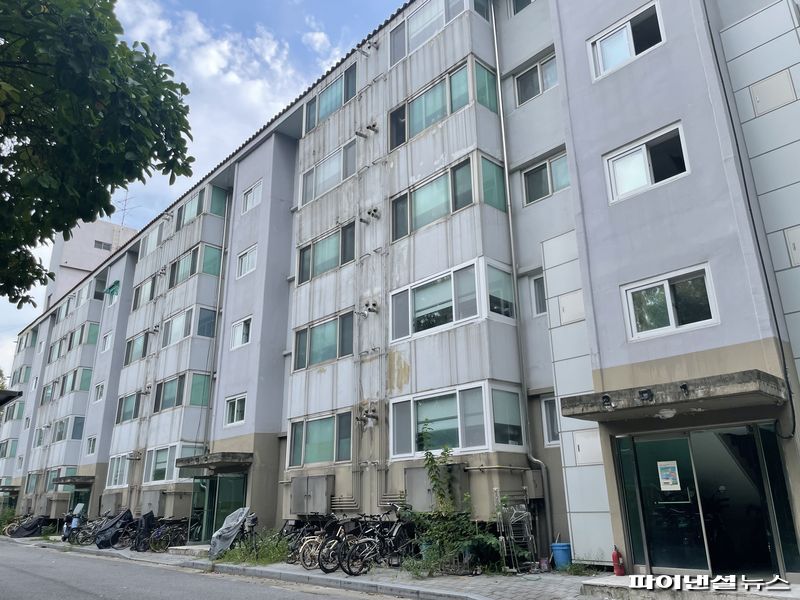 27일 서울 강남 탄천 물재생센터 내부 사택. 사진=권준호 기자