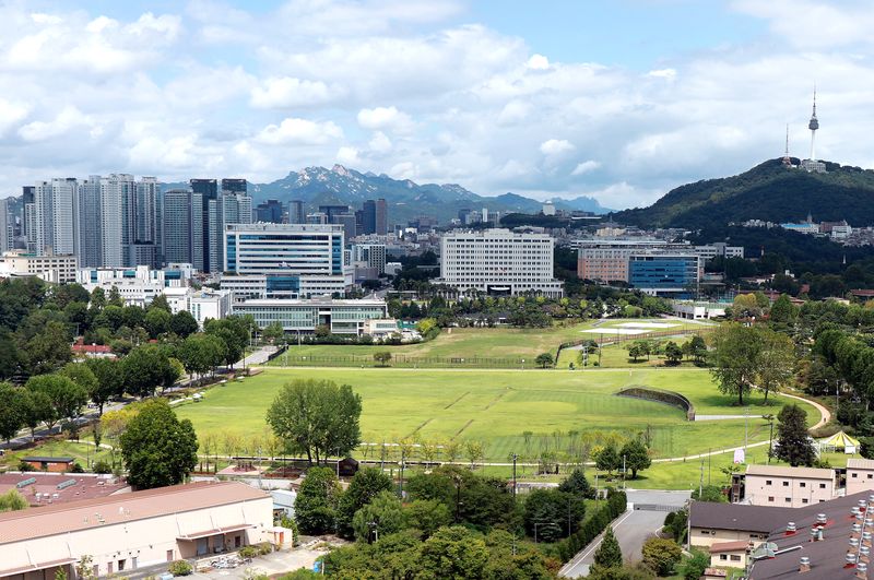 서울 용산구 용산공원 전경. 뉴스1