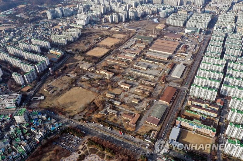 인천 부평미군기지(캠프마켓) 전경 연합뉴스