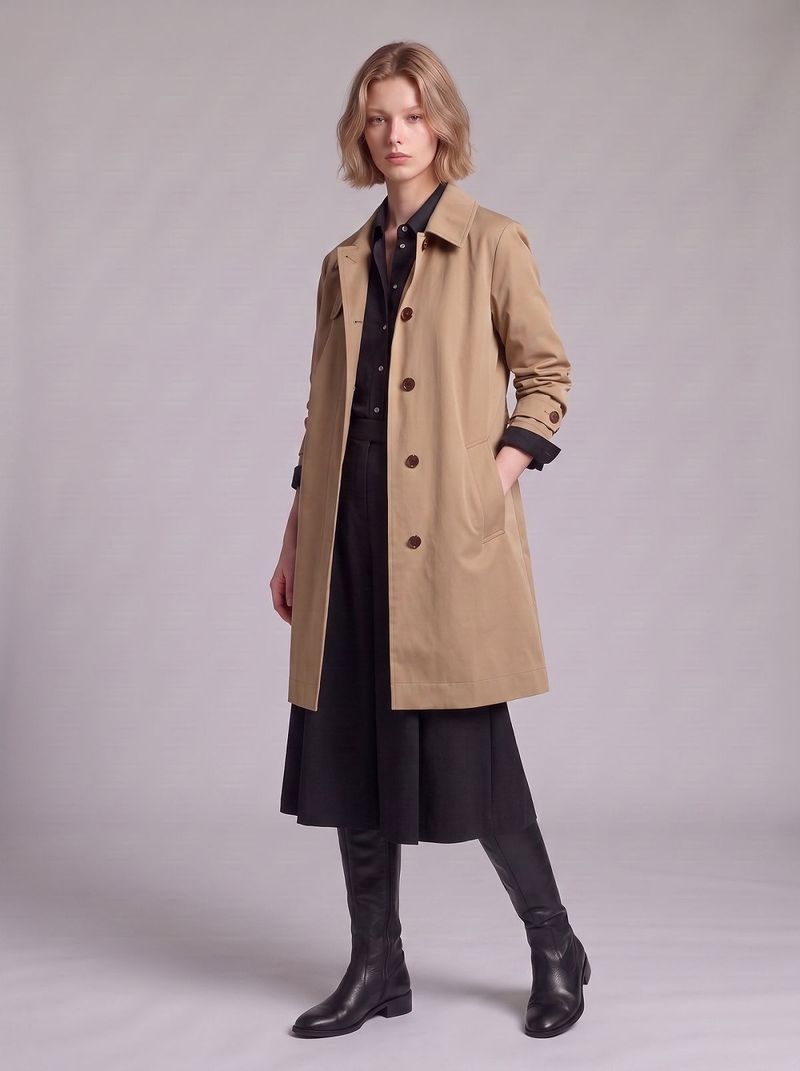 헤지스 2026FW 트렌치코트 LF 제공