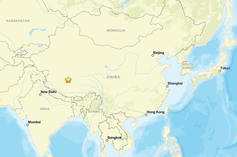 중국 티베트 북부서 규모 5.0 지진…대홍수 피해지역과 500㎞ 거리