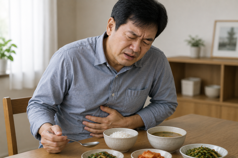 식욕부진과 복통. 고려대 구로병원 제공