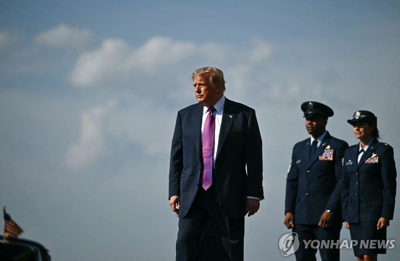 도널드 트럼프 미국 대통령 (출처=연합뉴스)