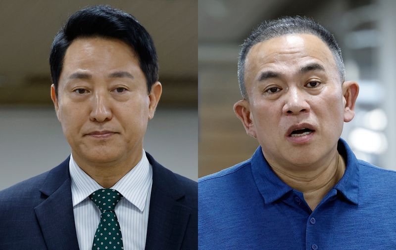 오세훈 항소심 명태균 김한정 녹취록 정치자금법 위반 재판 증거 공방 관련 명태균 사진