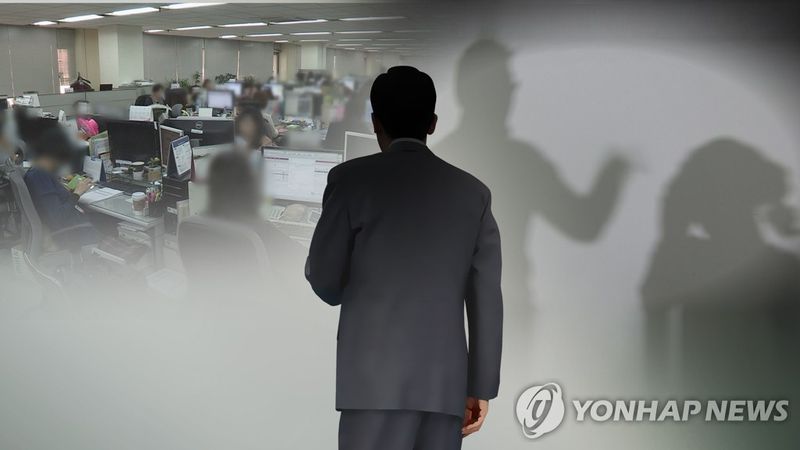 직장 내 괴롭힘 (CG) (출처=연합뉴스)