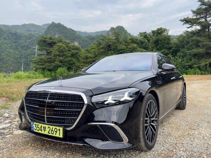 벤츠 S 500 4MATIC Long. 사진= 김동찬 기자.
