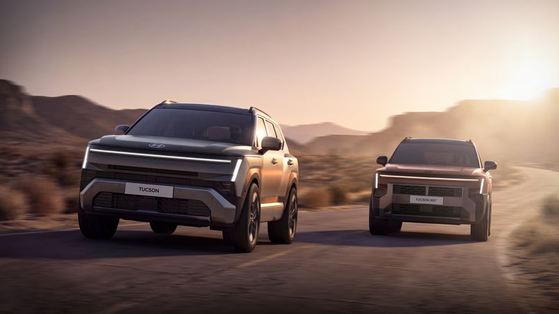 현대자동차가 19일 투싼의 완전변경 모델 '디 올 뉴 투싼(The all-new TUCSON)'의 내·외장 디자인을 19일 최초 공개했다.(현대자동차 제공. 재판매 및 DB금지) 2026.8.19 ⓒ 뉴스1