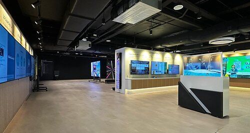 LG전자가 싱가포르에 새롭게 단장한 비즈니스 이노베이션 센터(LG BIC) 전경. LG전자 싱가포르 법인 제공