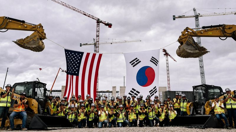 [서울=뉴시스] SK하이닉스는 27일(현지 시간) 미국 인디애나주에서 인공지능(AI) 메모리용 어드밴스드 패키징 생산기지 기공식을 개최했다. (사진=SK하이닉스 제공) 2026.08.28. photo@newsis.com *재판매 및 DB 금지