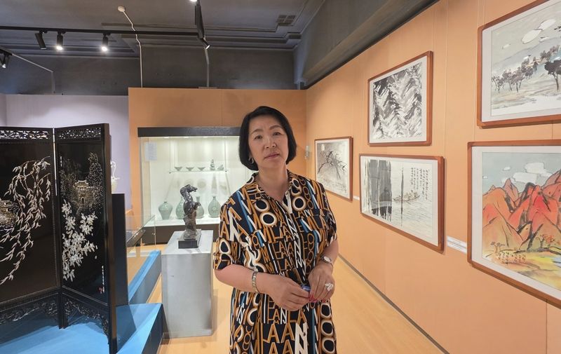 하이올가 사할린주립미술관 수석큐레이터 (출처=연합뉴스)