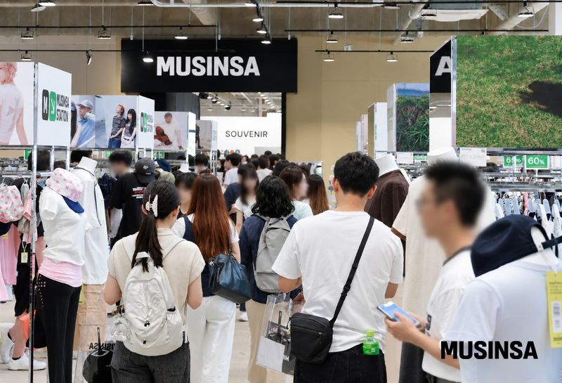 무신사 도쿄 하라주쿠 '무신사 스테이션' 팝업 현장(무신사 제공)