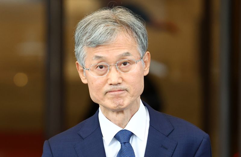 [서울=뉴시스] 전신 기자 = 12·3 비상계엄 당시 내란에 가담했다는 혐의로 고발된 조희대 대법원장을 두고 2차 종합특별검사팀이 각하 처분을 내렸다. 사진은 조 대법원장. 2026.09.01. photo1006@newsis.com