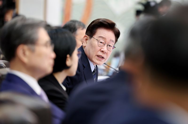 [서울=뉴시스] 김진아 기자 = 이재명 대통령이 1일 청와대에서 열린 국무회의에서 발언하고 있다. (청와대통신사진기자단) 2026.09.01. bluesoda@newsis.com