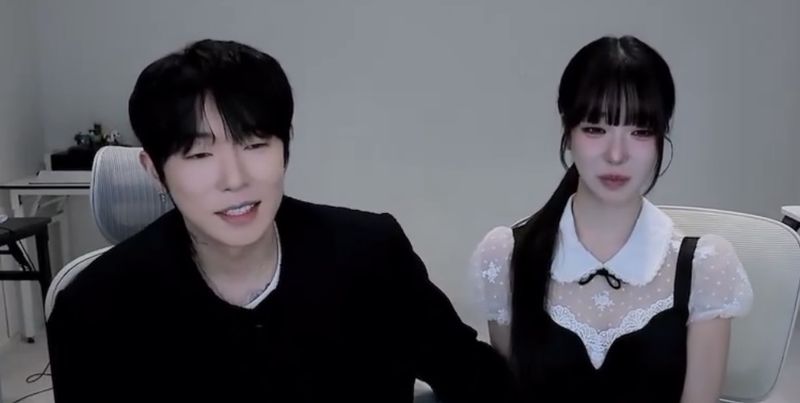 BJ 케이(왼쪽), 과즙세연. /사진=숲 캡처, 뉴시스