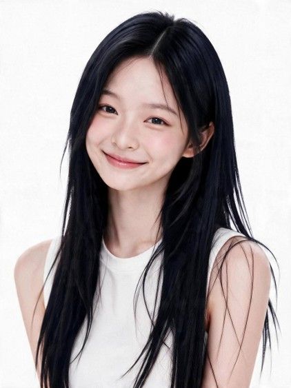 AI 버추얼 아티스트 '채윤'. LSK아이로봇 제공